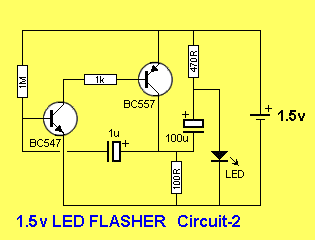 Flashing Led Circuit